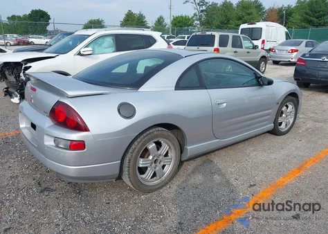 2000 Mitsubishi Eclipse Gt z USA, uszkodzony, nr VIN 4A3AC84L5YE103909